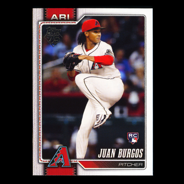 Juan Burgos RC 2026 Topps Rookie Diamondbacks