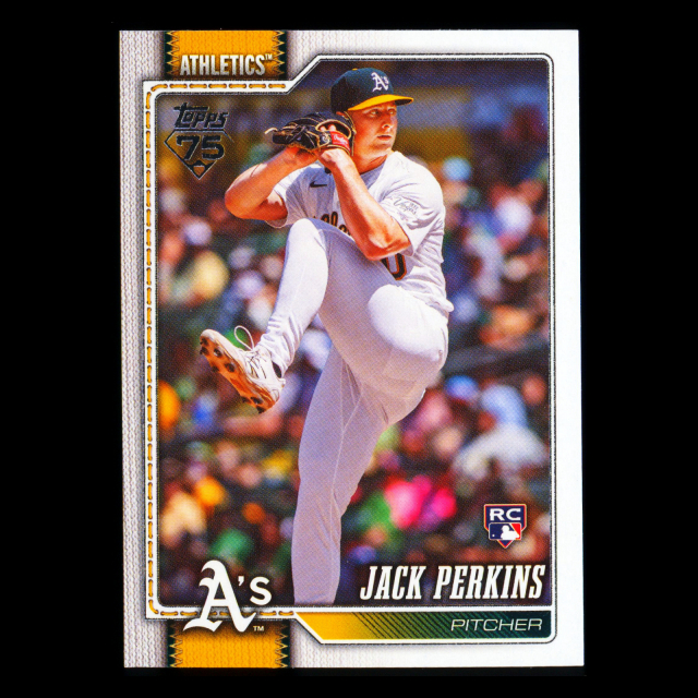 Jack Perkins RC 2026 Topps Rookie Athletics