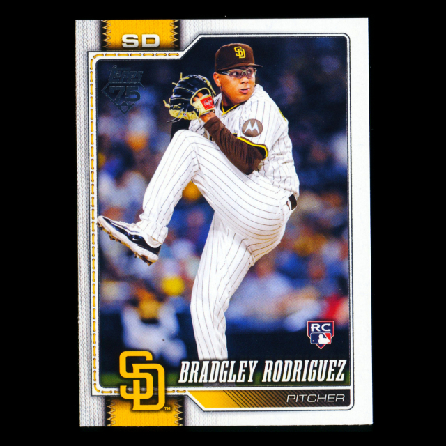 Bradgley Rodriguez RC 2026 Topps Rookie Padres
