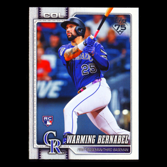 Warming Bernabel RC 2026 Topps Rookie Rockies