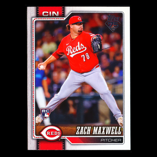 Zach Maxwell RC 2026 Topps Rookie Reds