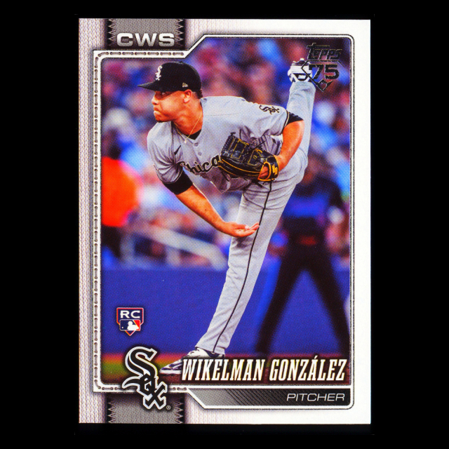Wikelman Gonzlez RC 2026 Topps Rookie White Sox