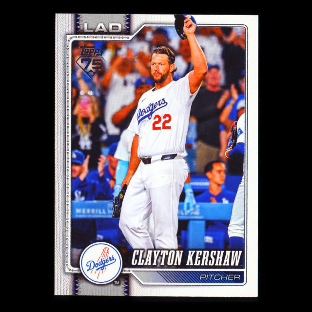 Clayton Kershaw 2026 Topps Dodgers