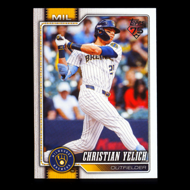 Christian Yelich 2026 Topps Brewers