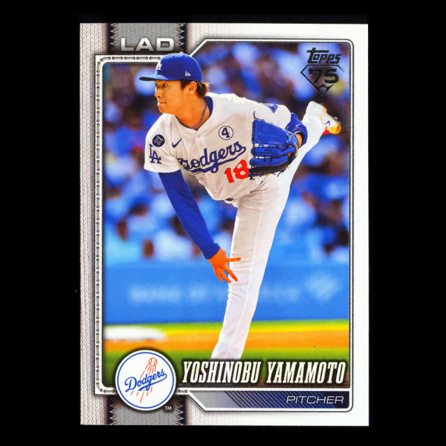 Yoshinobu Yamamoto 2026 Topps Dodgers