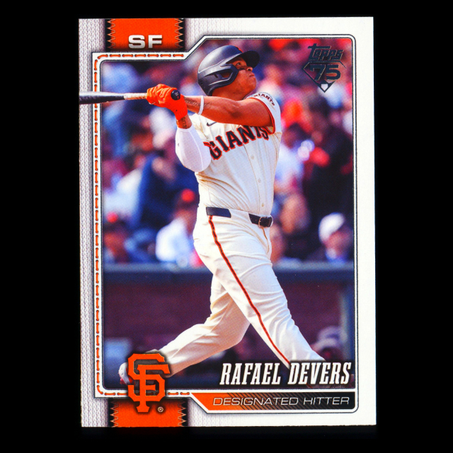 Rafael Devers 2026 Topps Giants
