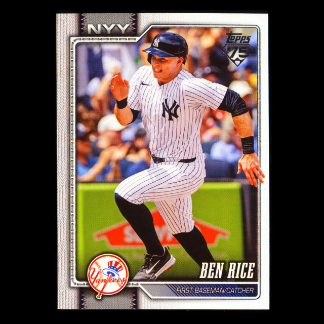 Ben Rice 2026 Topps Yankees