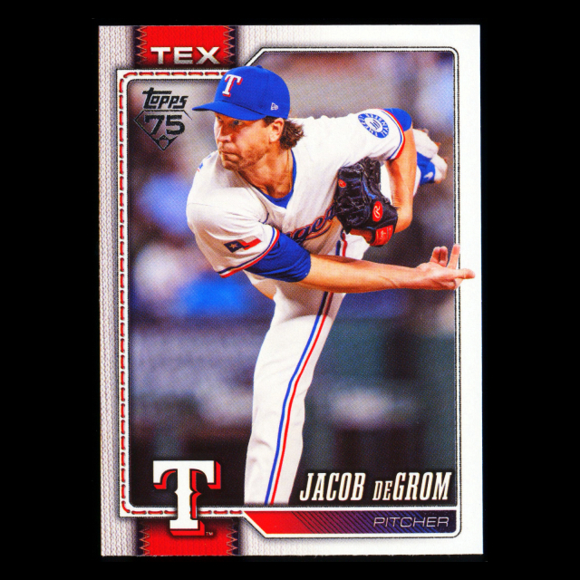 Jacob deGrom 2026 Topps Rangers