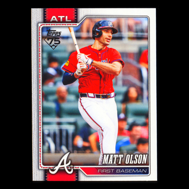 Matt Olson 2026 Topps Braves