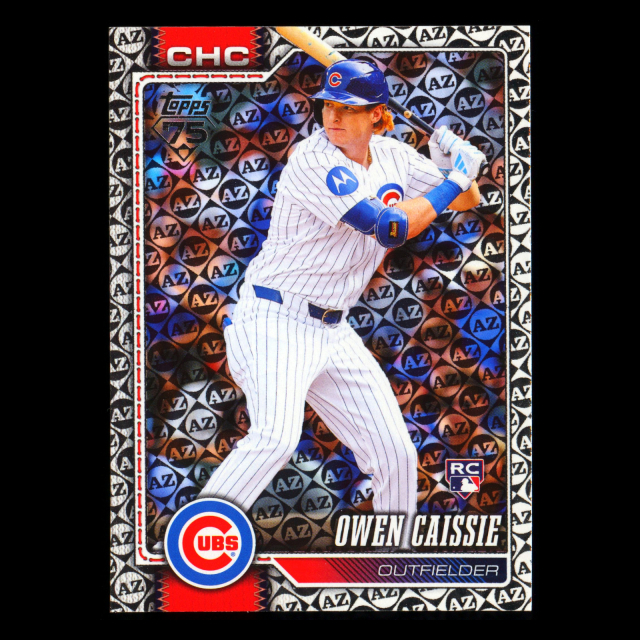 Owen Caissie RC 2026 Topps Spring Training Rookie Cubs
