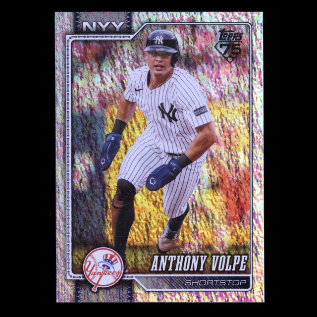 Anthony Volpe 2026 Topps Holo Foil Yankees