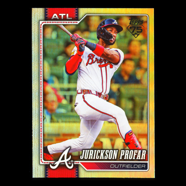 Jurickson Profar 2026 Topps Rainbow Foil Braves 