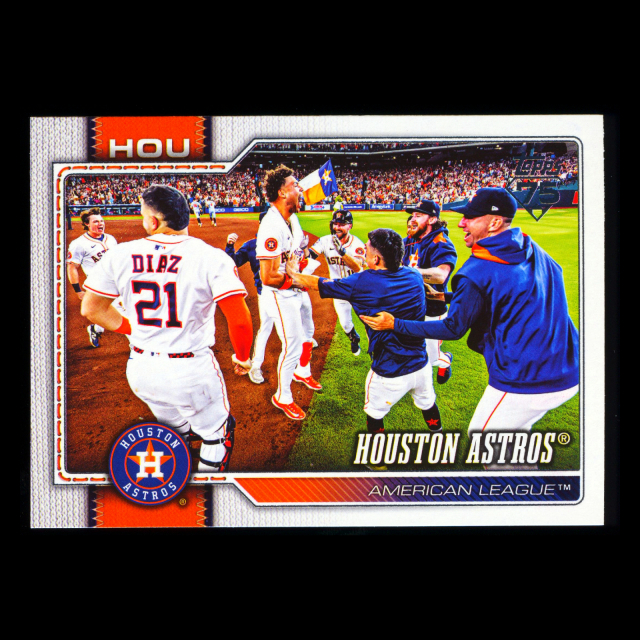 Houston Astros 2026 Topps Team Card Astros