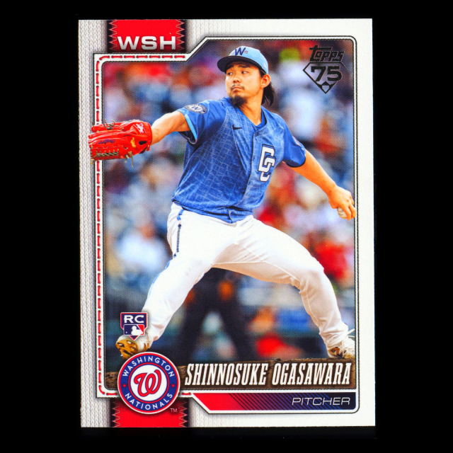 Shinnosuke Ogasawara RC 2026 Topps Rookie Nationals