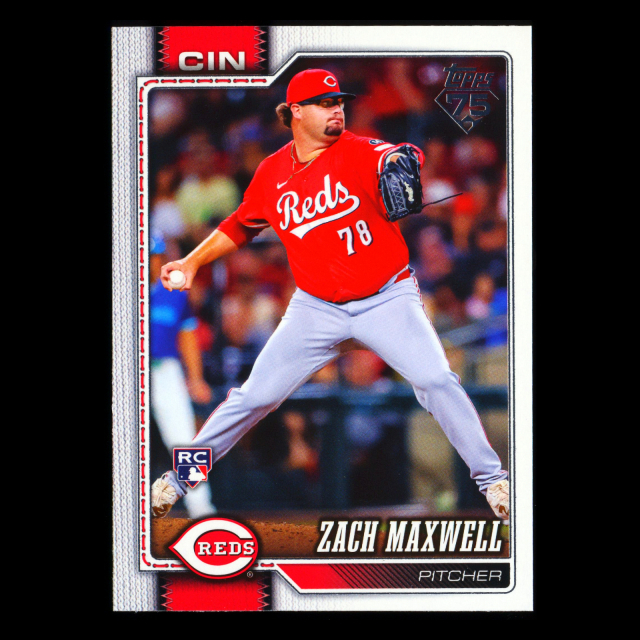 Zach Maxwell RC 2026 Topps Rookie Reds