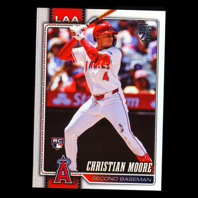 Christian Moore RC 2026 Topps Rookie Angels