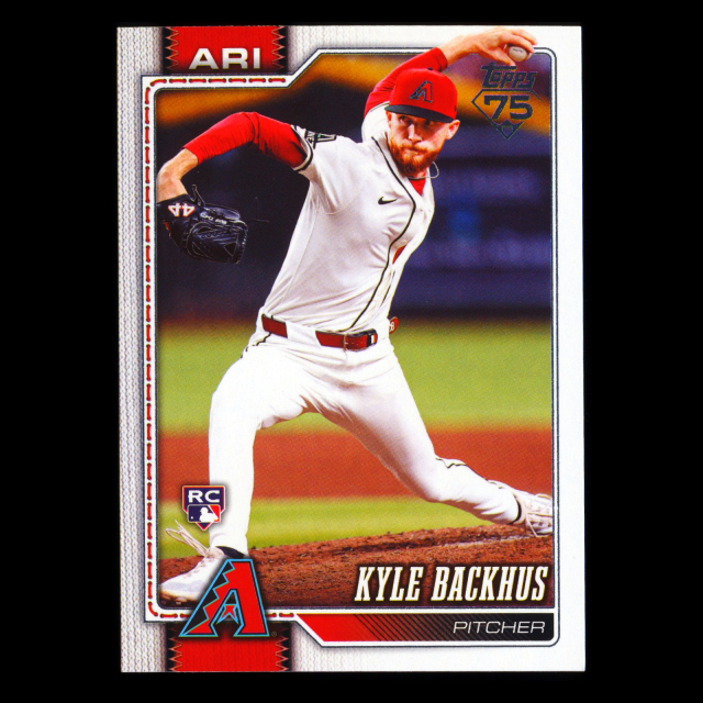 Kyle Backhus RC 2026 Topps Rookie Diamondbacks