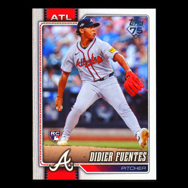 Didier Fuentes RC 2026 Topps Rookie Braves
