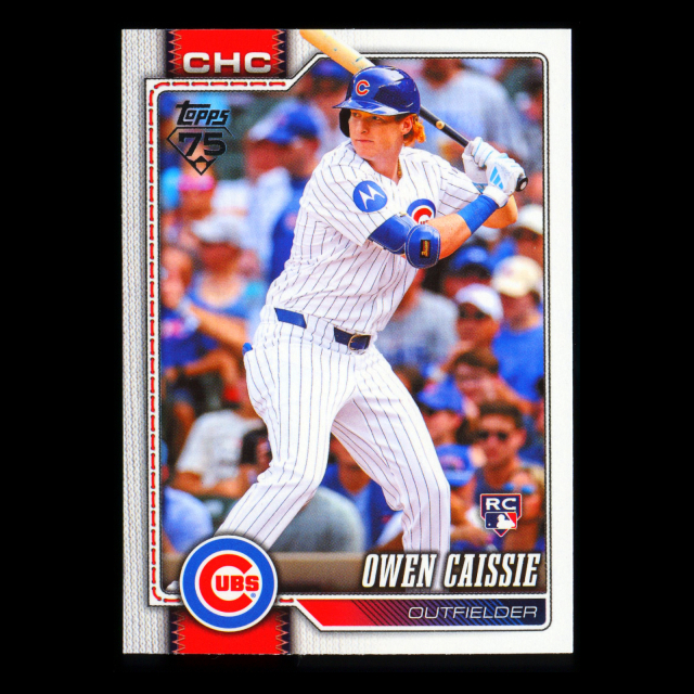 Owen Caissie RC 2026 Topps Rookie Cubs