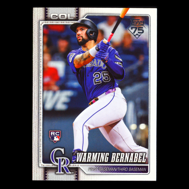 Warming Bernabel RC 2026 Topps Rookie Rockies
