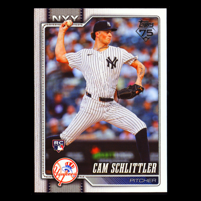 Cam Schlittler RC 2026 Topps Rookie Yankees