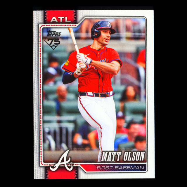 Matt Olson 2026 Topps Braves