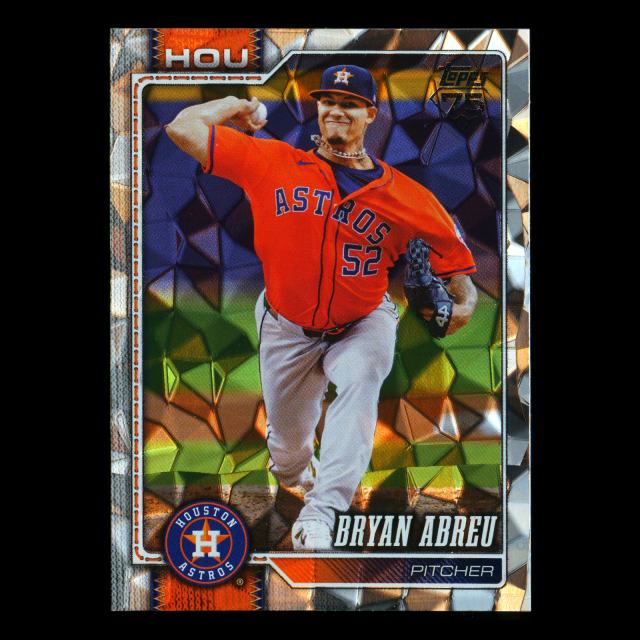 Bryan Abreu 2026 Topps Diamante Foil Astros