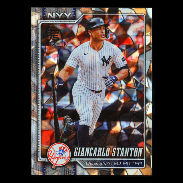 Giancarlo Stanton 2026 Topps Diamante Foil Yankees