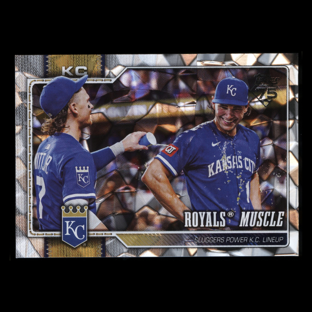 Jac Caglianone 2026 Topps Diamante Foil Combo Cards Royals