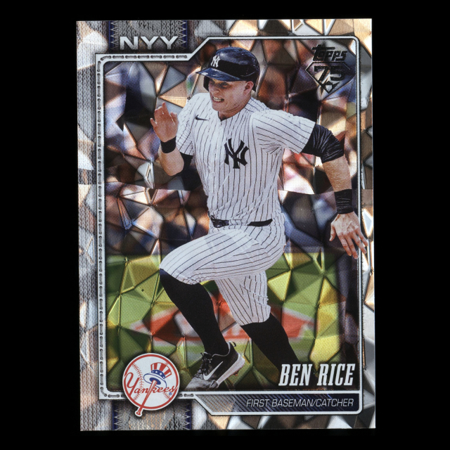 Ben Rice 2026 Topps Diamante Foil Yankees