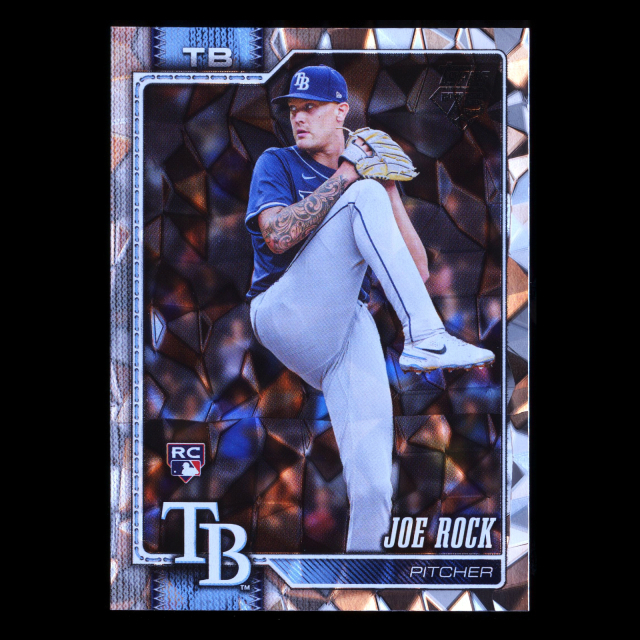 Joe Rock RC 2026 Topps Diamante Foil Rookie Rays