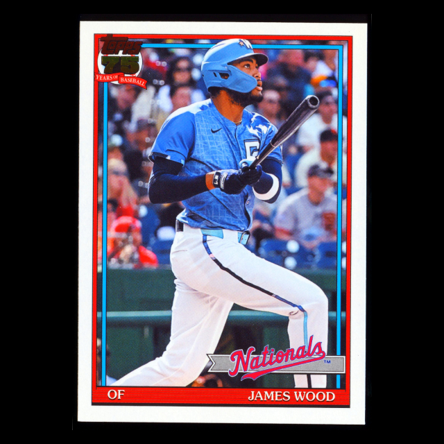 James Wood 2026 Topps '91 Topps Nationals