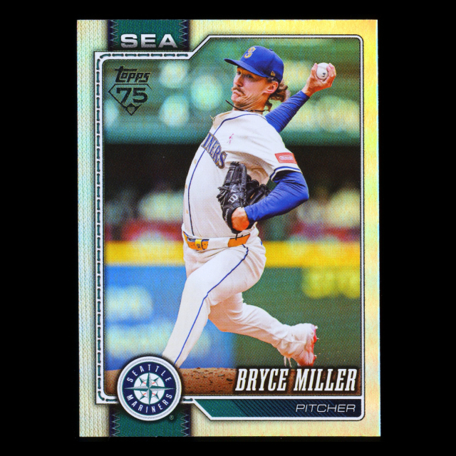 Bryce Miller 2026 Topps Rainbow Foil Mariners