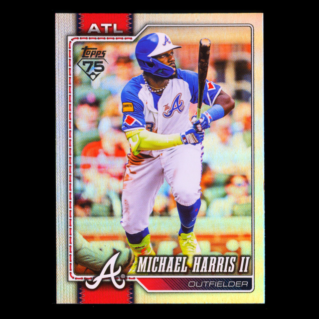 Michael Harris II 2026 Topps Rainbow Foil Braves