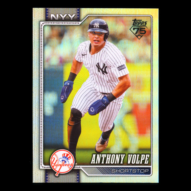 Anthony Volpe 2026 Topps Rainbow Foil Yankees