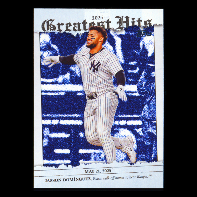 Jasson Dominguez 2026 Topps '25 Greatest Hits Yankees