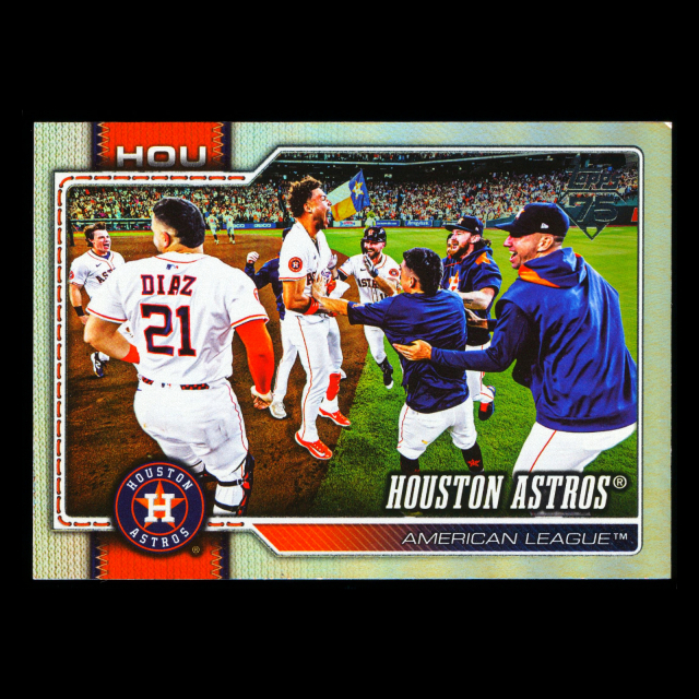 Houston Astros 2026 Topps Rainbow Foil Astros