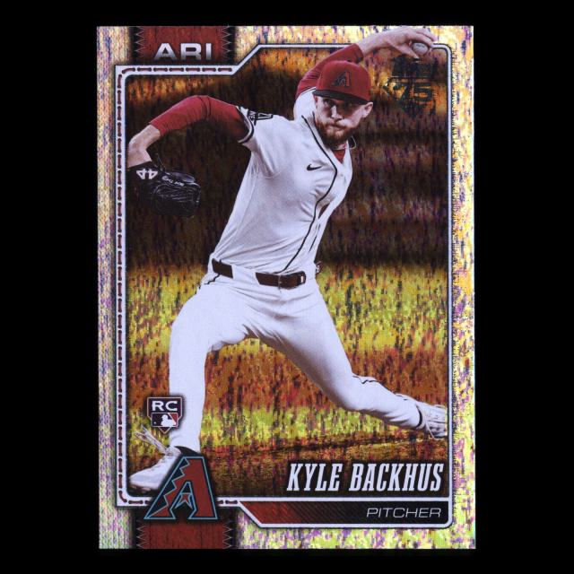 Kyle Backhus RC 2026 Topps Holo Foil Rookie Diamondbacks