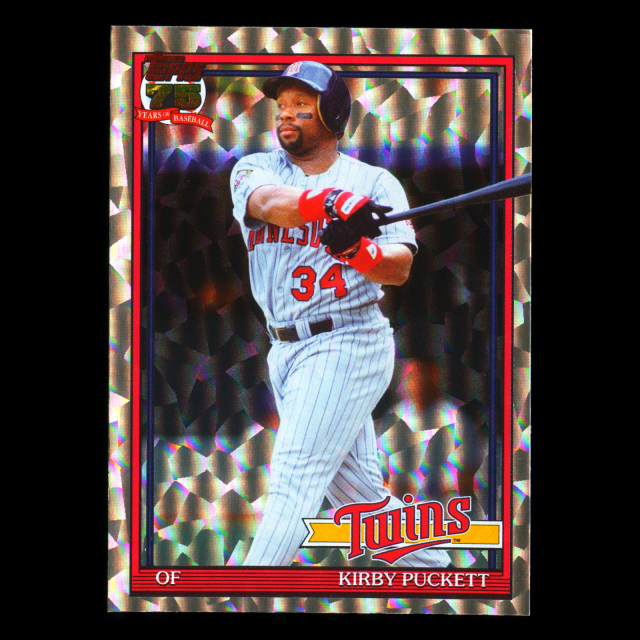 Kirby Puckett 2026 Topps '91 Topps Crackle Foil Twins