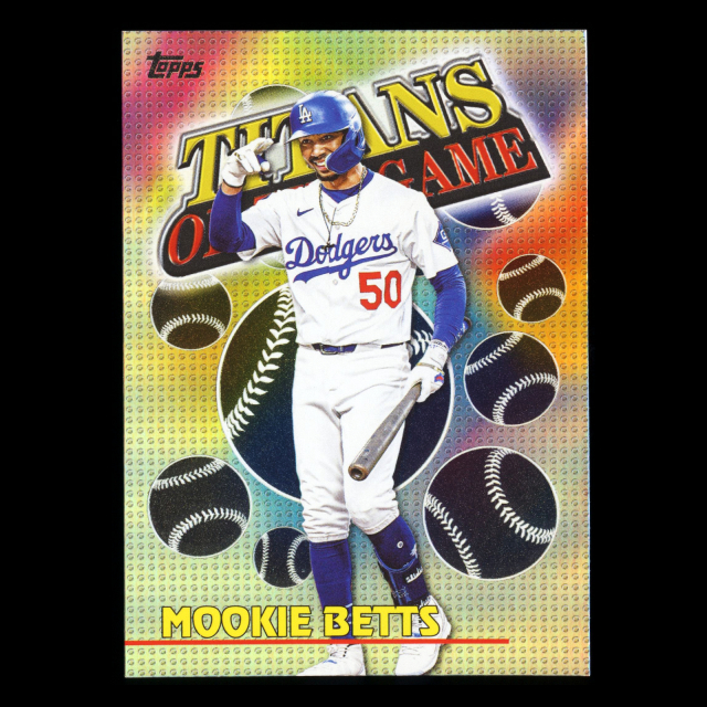 Mookie Betts 2026 Topps Titans Of The Game Dodgers