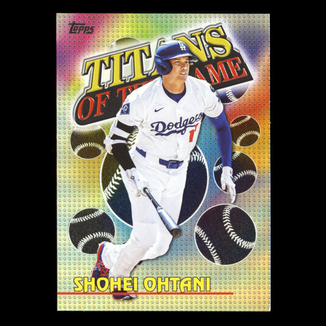 Shohei Ohtani 2026 Topps Titans Of The Game Dodgers