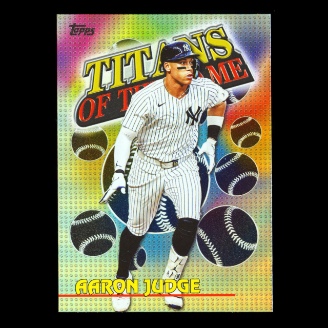 Aaron Judge 2026 Topps Titans Of The Game Yankees