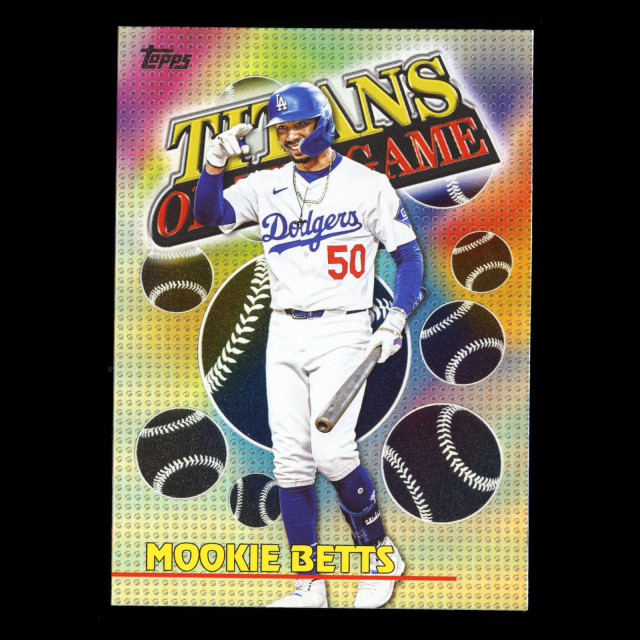 Mookie Betts 2026 Topps Titans Of The Game Dodgers