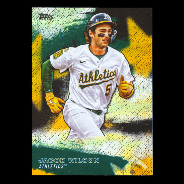 Jacob Wilson 2026 Topps Stars Of MLB Athletics