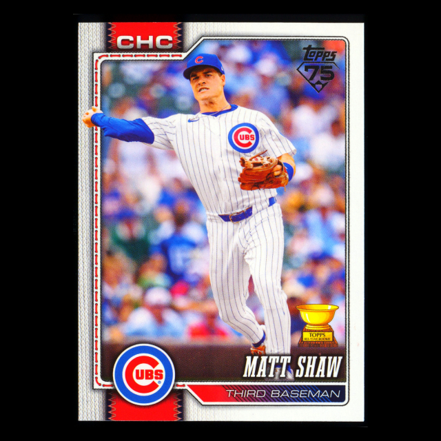 Matt Shaw 2026 Topps All-Star Rookie Cubs