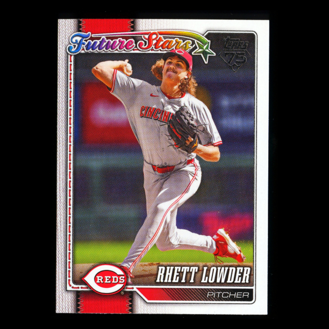 Rhett Lowder 2026 Topps Future Stars Reds