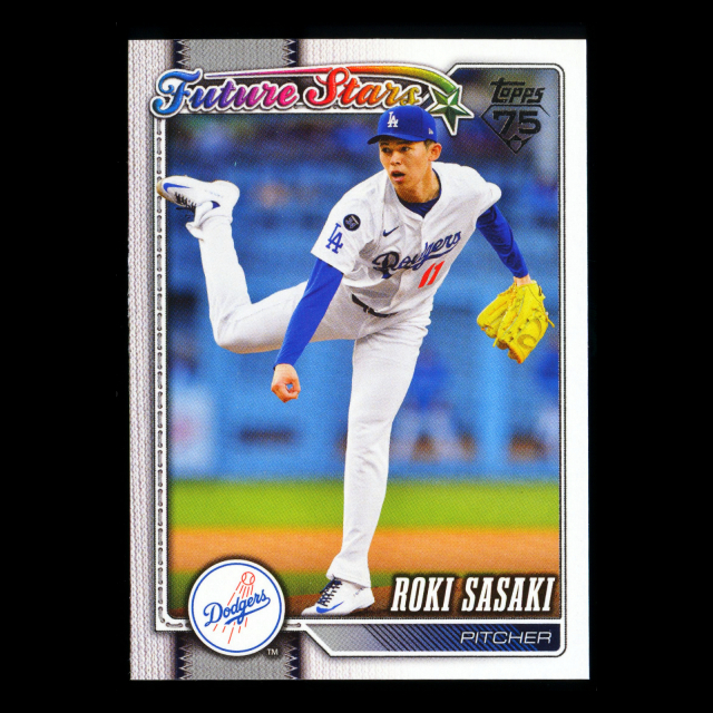 Roki Sasaki 2026 Topps Future Stars Dodgers
