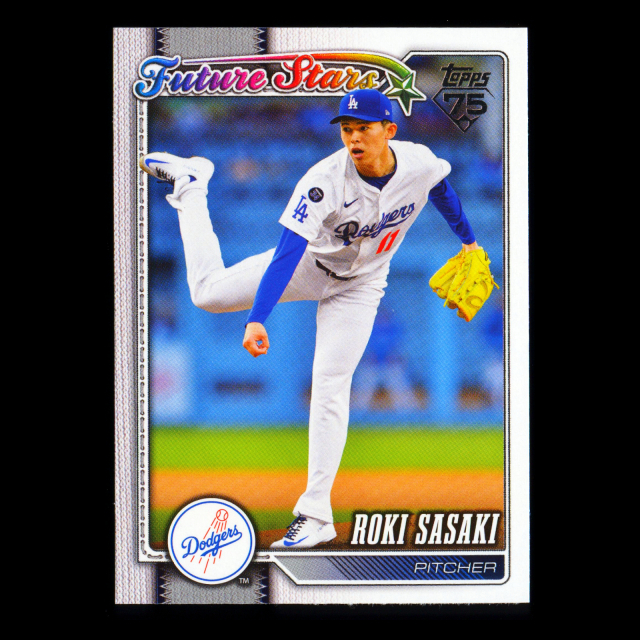 Roki Sasaki 2026 Topps Future Stars Dodgers