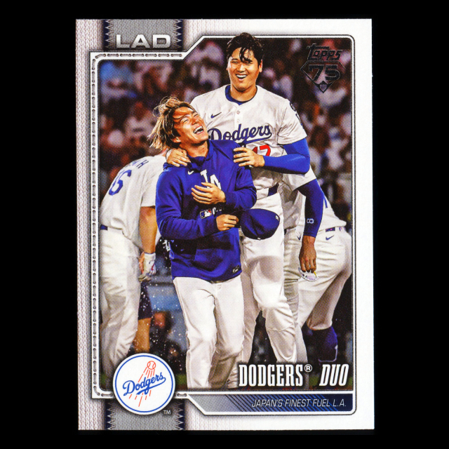 Shohei Ohtani 2026 Topps Combo Card Dodgers