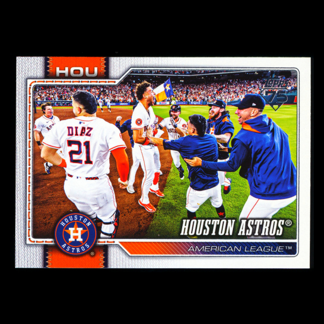 Houston Astros 2026 Topps Team Card Astros